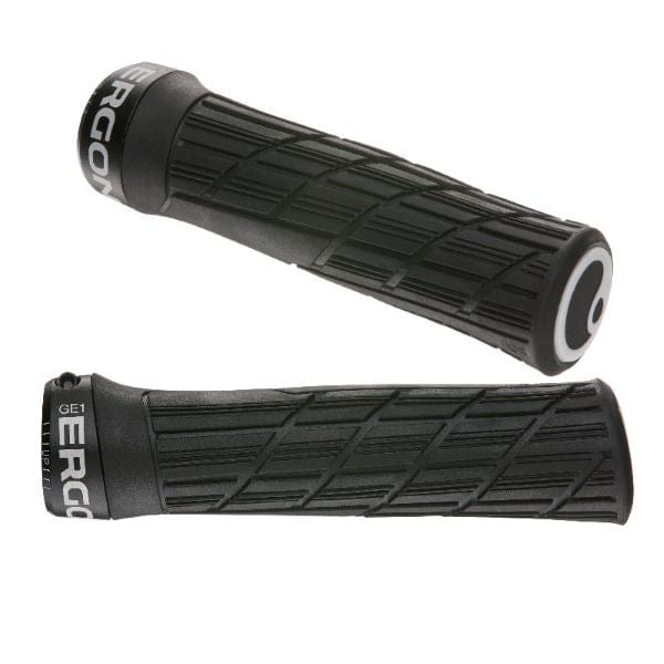 Ergon Grips &amp; Barends Frozen Stealth/Black Ergon GE1 Evo Factory Mountain Ergonomic Grips 4260477066534