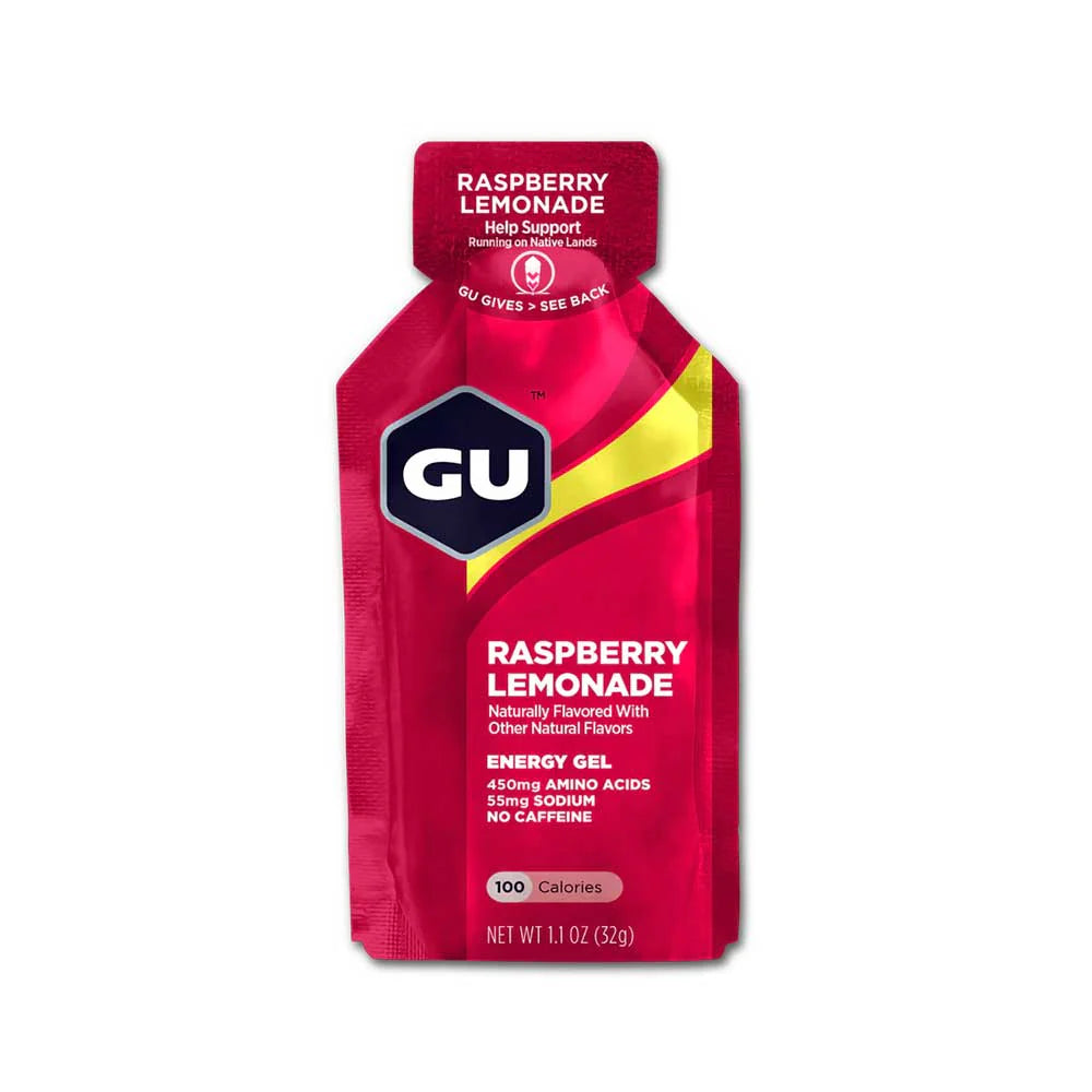 Gu Food &amp; Drinks Raspberry Lemonade Gu Energy Gel (Single) 769493104649