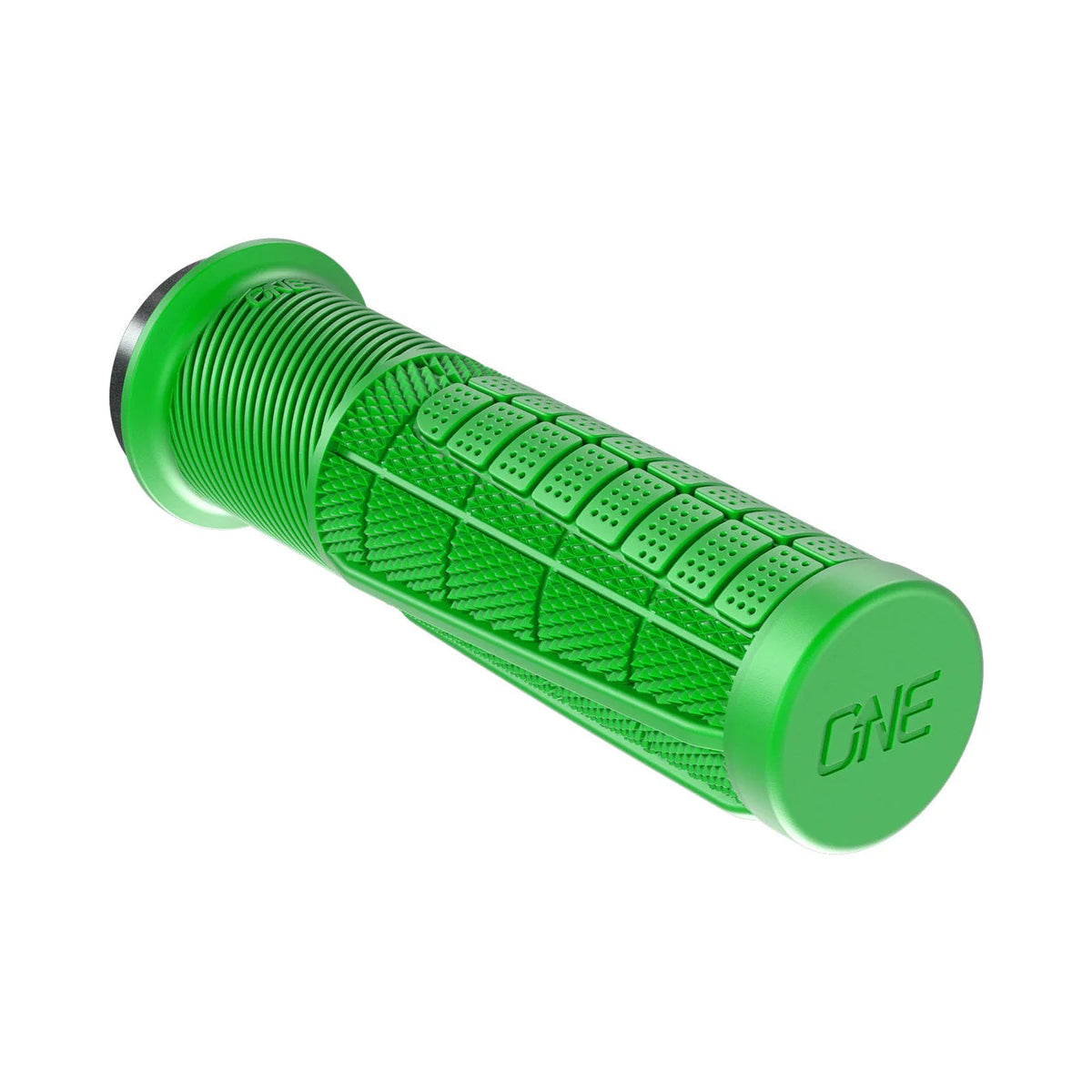 OneUp Components Grips &amp; Barends Green OneUp Components Thick Grips 057662821948