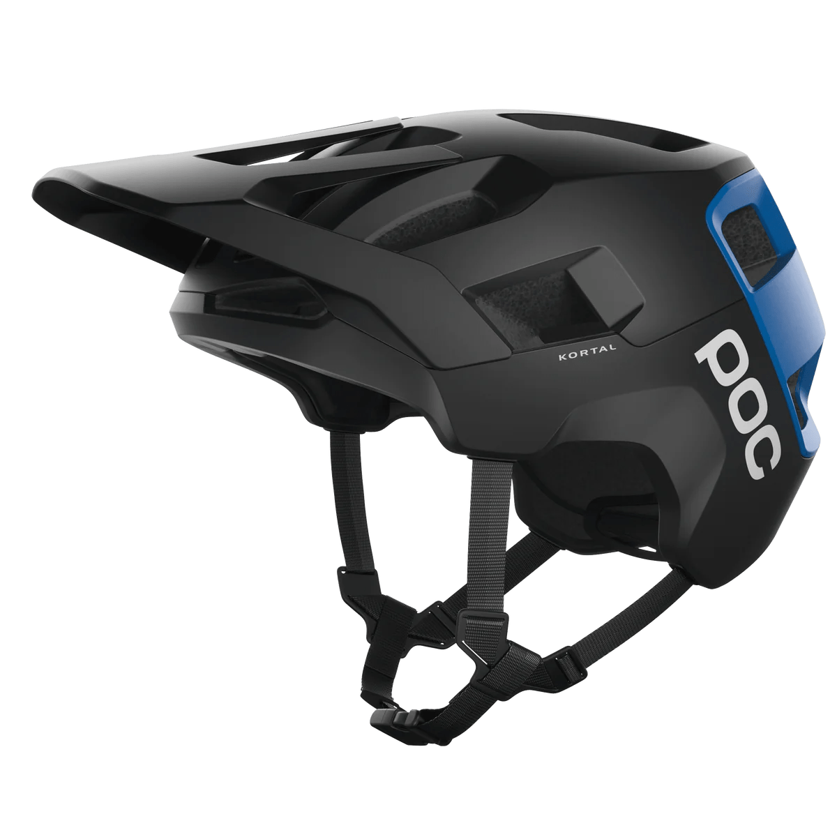 POC Helmets - MTB POC Kortal Helmet - Uranium Black/Opal Blue