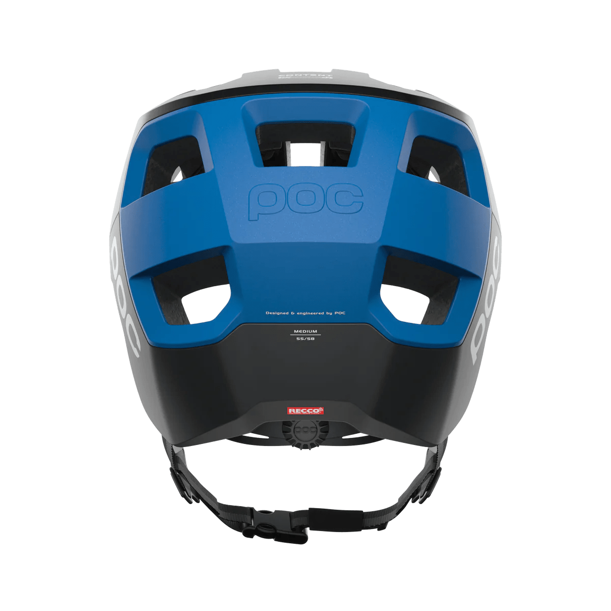 POC Helmets - MTB POC Kortal Helmet - Uranium Black/Opal Blue