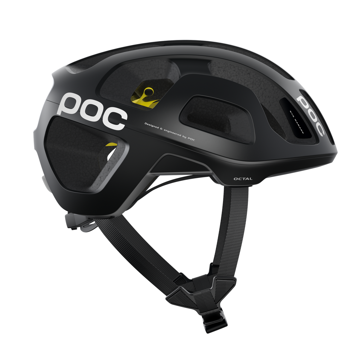 POC Helmets - Road Uranium Black Matt / Medium 54-60cm POC Octal MIPs - Uranium Black Matt 7325549912335