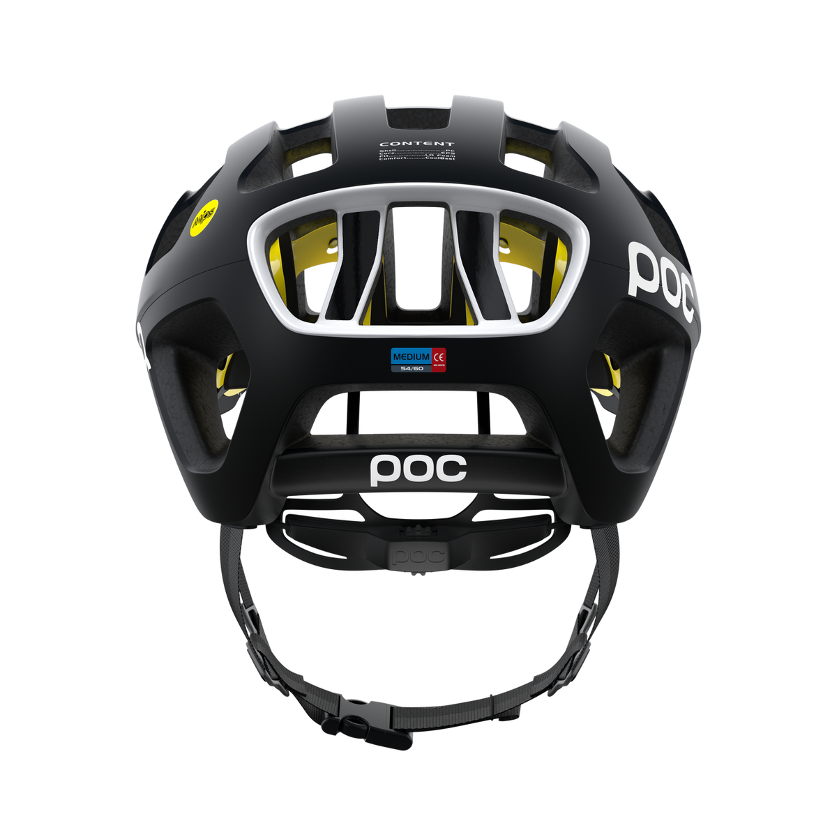 POC Helmets - Road Uranium Black Matt / Medium 54-60cm POC Octal MIPs - Uranium Black Matt 7325549912335