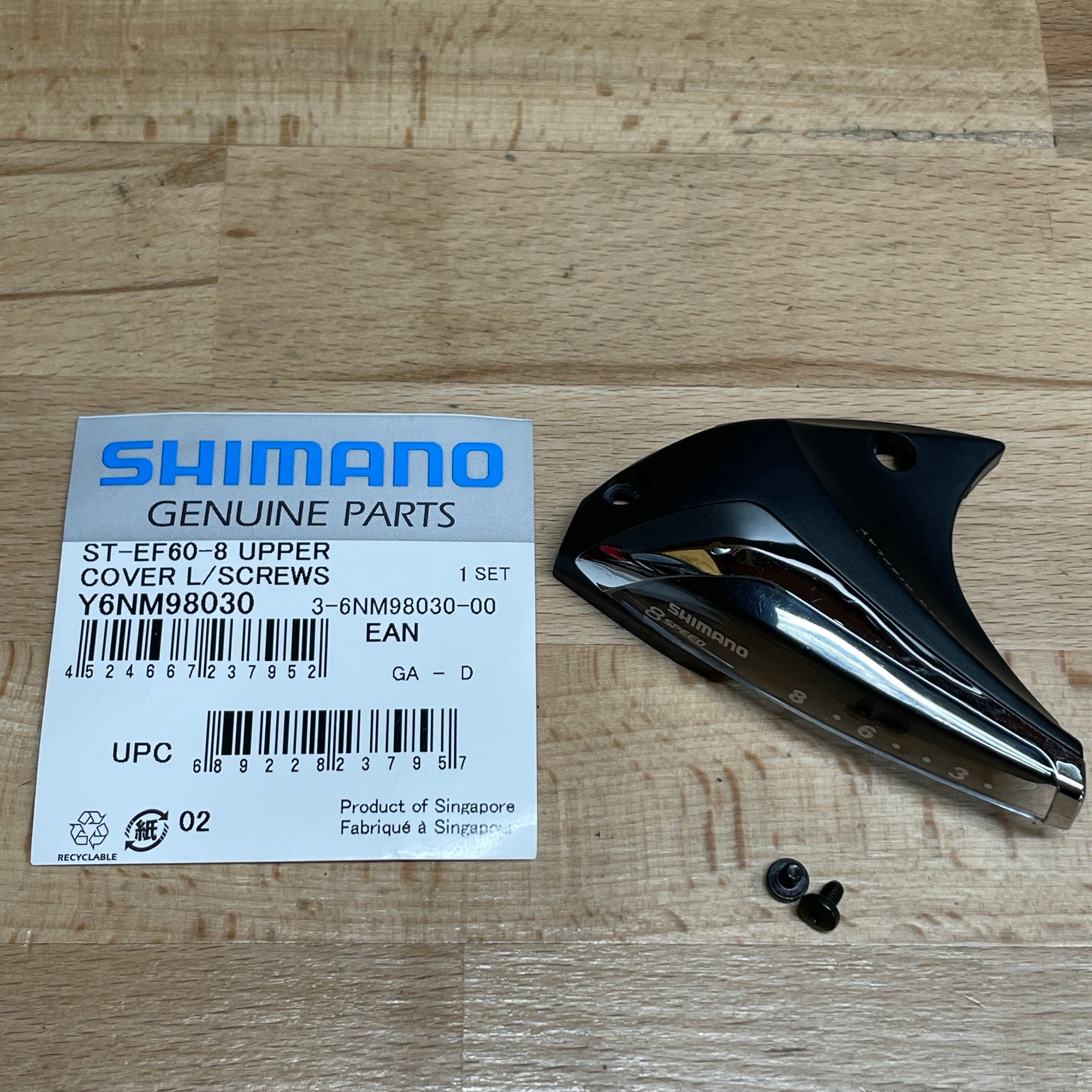 SHIMANO Lever Caps/Name-plates Shimano ST-EF60-8 Upper Cover 689228237957