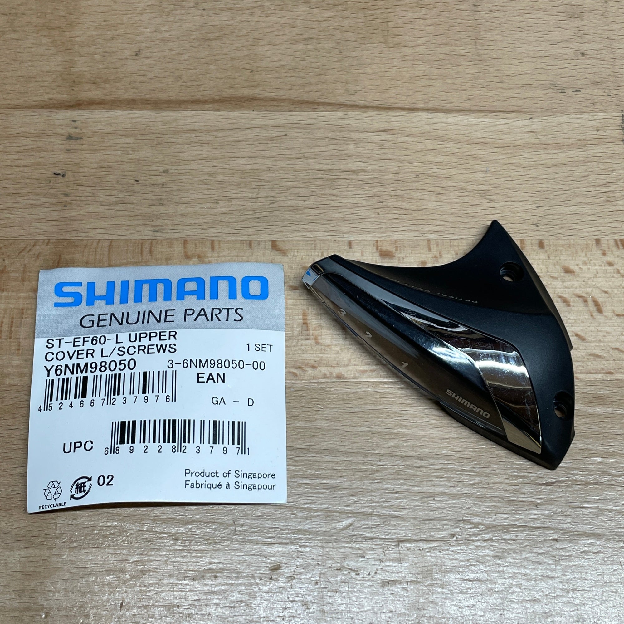 SHIMANO Lever Caps/Name-plates Shimano ST-EF60-L Upper Cover 689228237971