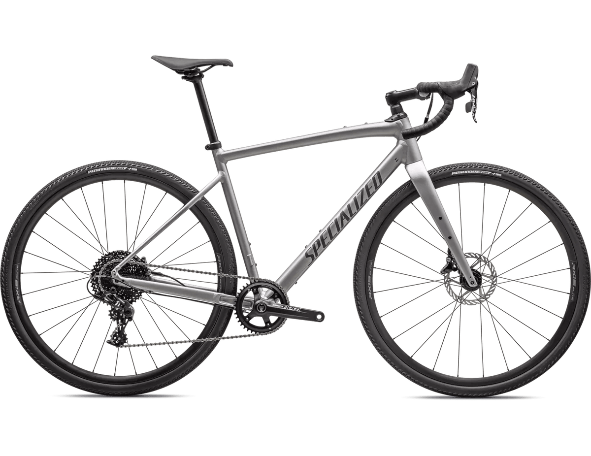 SPECIALIZED Gravel &amp; Adventure Bikes Silver Dust/Smoke / 52cm Specialized Diverge Comp E5 95423-5152