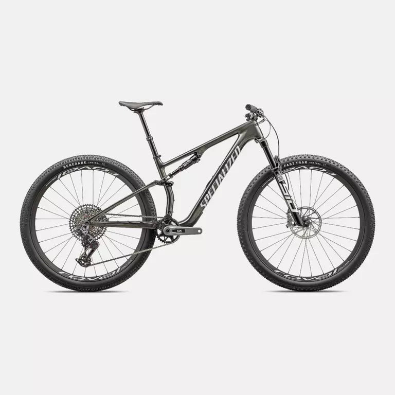 SPECIALIZED Mountain - Full Sus Gloss Carbon/Black Pearl White / Small Specialized Epic 8 Expert 90324-3102