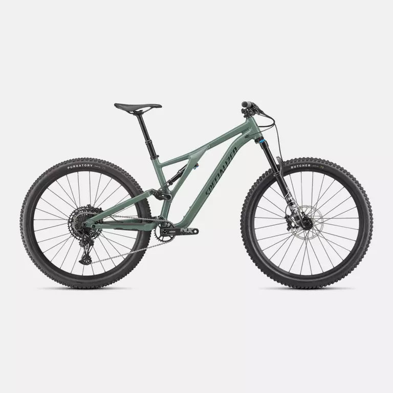 SPECIALIZED Mountain - Full Sus Gloss Sage Green / S2 Specialized Stumpjumper Comp Alloy 93321-5202