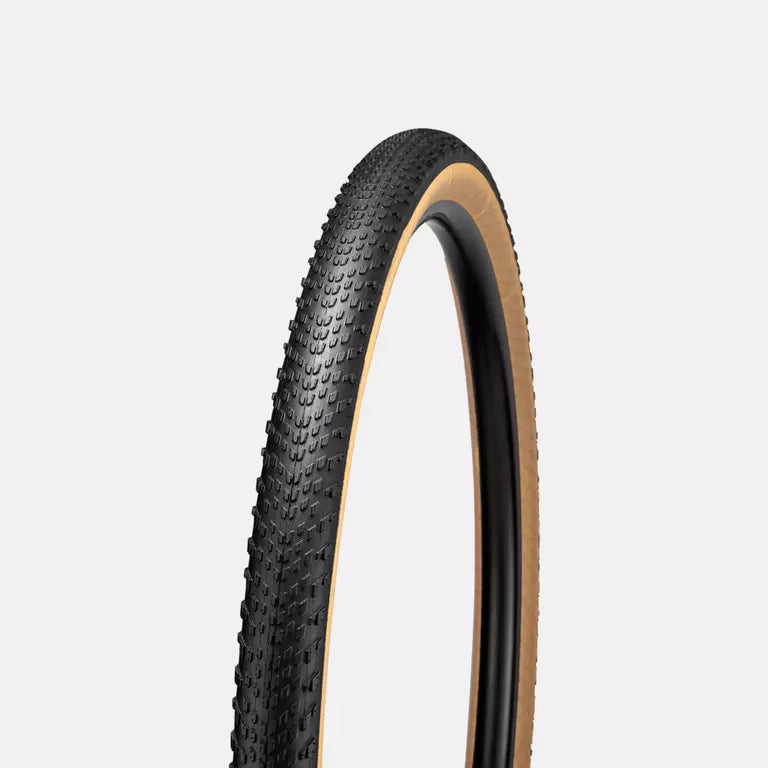 SPECIALIZED Tyres - 700c/Road Tan Sidewall / 700 x 35c Specialized Tracer TLR All Terrain Gravel Tyre 107502