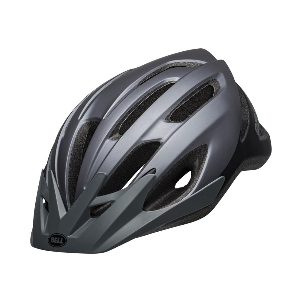 BELL Helmets - Recreation Matte Gray/Black Bell Crest 768686397240