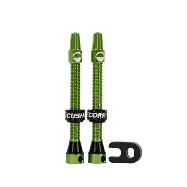 CushCore Tubeless Green Cushcore Tubeless 55mm Air Valve Set 653829499670