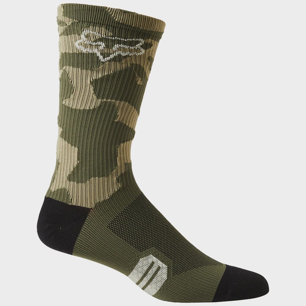 FOX Racing GENERAL L/XL 43-45 / Camo Fox 8 Inch Ranger Socks 191972641268