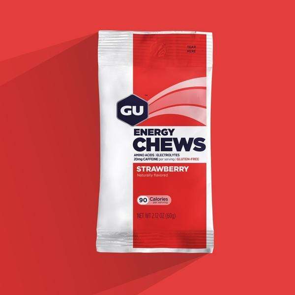 Gu Food &amp; Drinks Strawberry GU Chews 769493101433