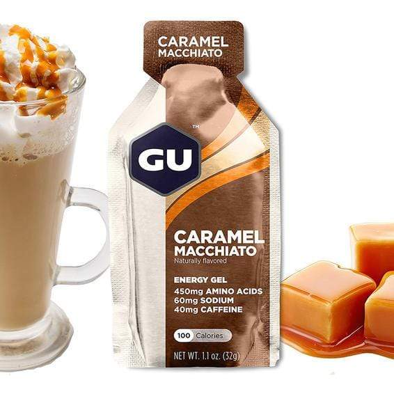 Gu Food &amp; Drinks Caramel Macchiato Gu Energy Gel (Single) 769493200518