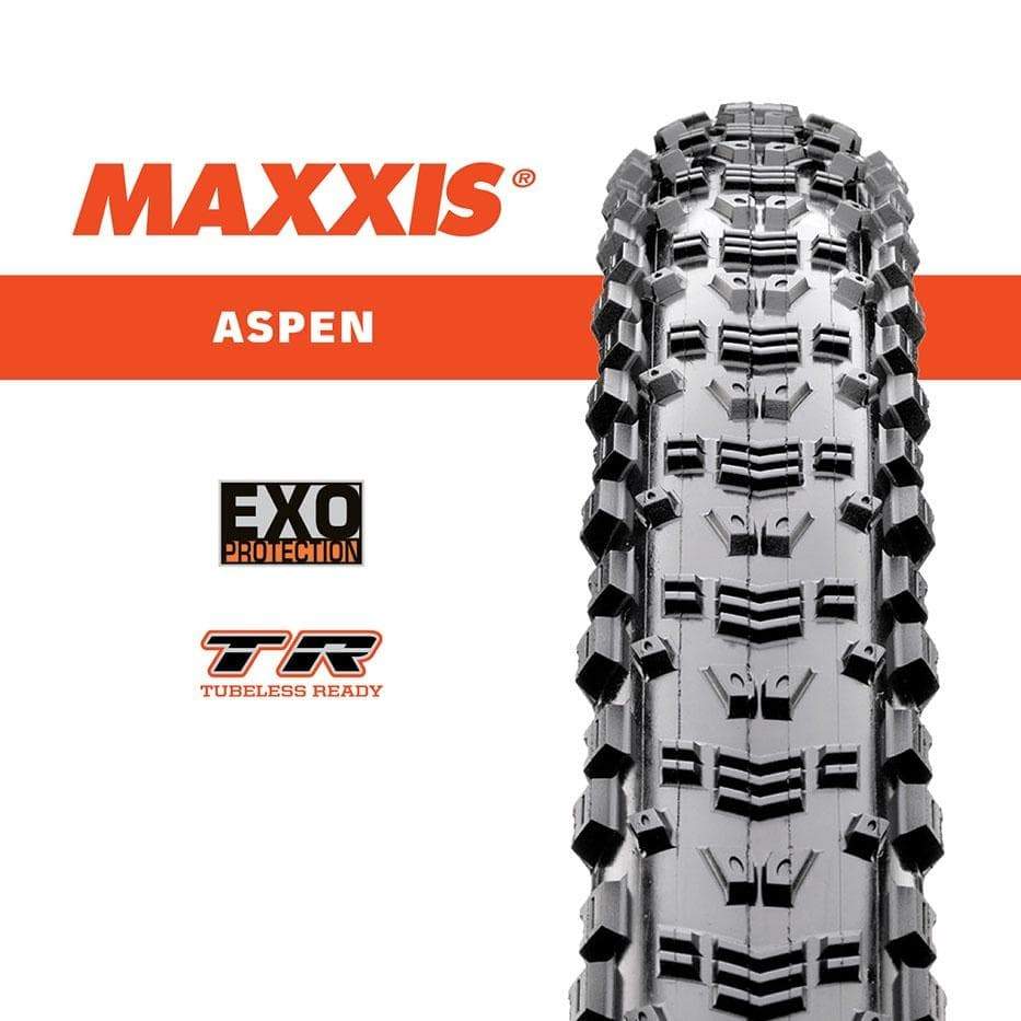 Maxxis Tyres - MTB 29 x 2.25 EXO/TR Maxxis Aspen Tyre  29&quot; 4717784032719