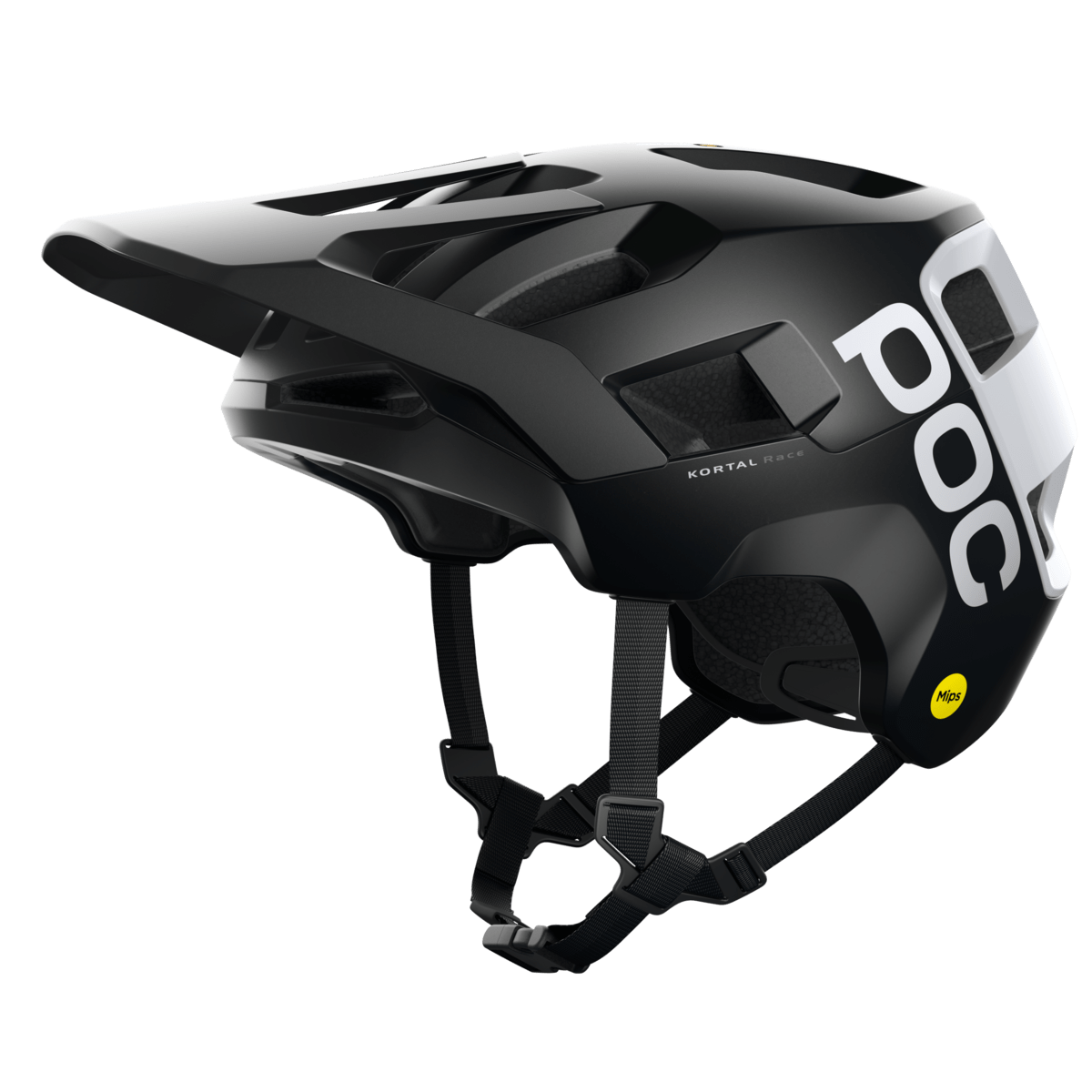 POC Helmets - MTB Uranium Black Matt/Hydrogen White / Medium POC Kortal Race MIPS Helmet 7325549955196