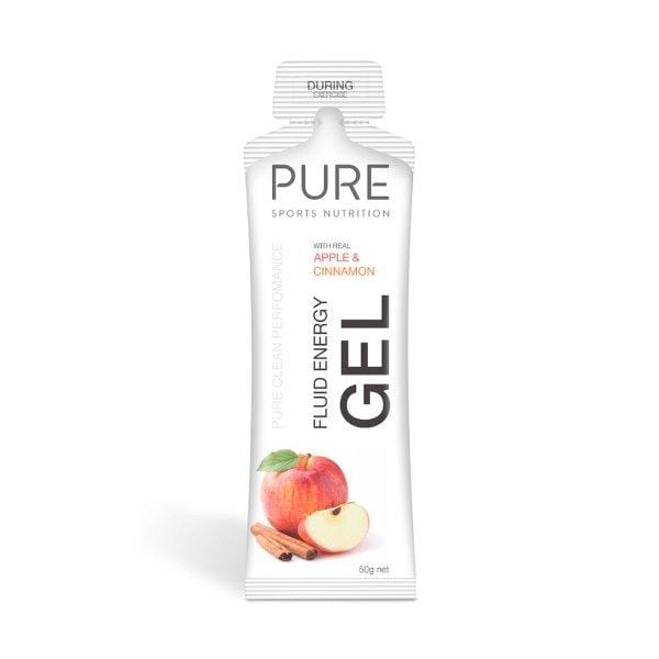 PURE Food &amp; Drinks Apple &amp; Cinnamon Pure 50g Fluid Energy Gel 9421903716705