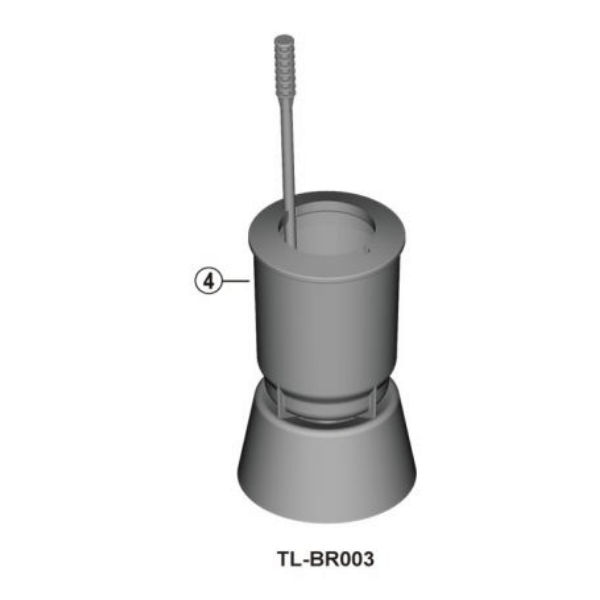 SHIMANO Brake - Bleed Tools &amp; Fluid Shimano TL-BR003 MTB Only Bleed Funnel with Oil Stopper 4550170887858