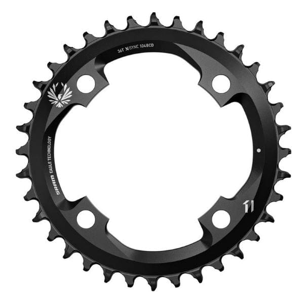 SRAM Chainrings - MTB 34t SRAM Eagle X-SYNC2 104BCD Chainring / Black 710845795541