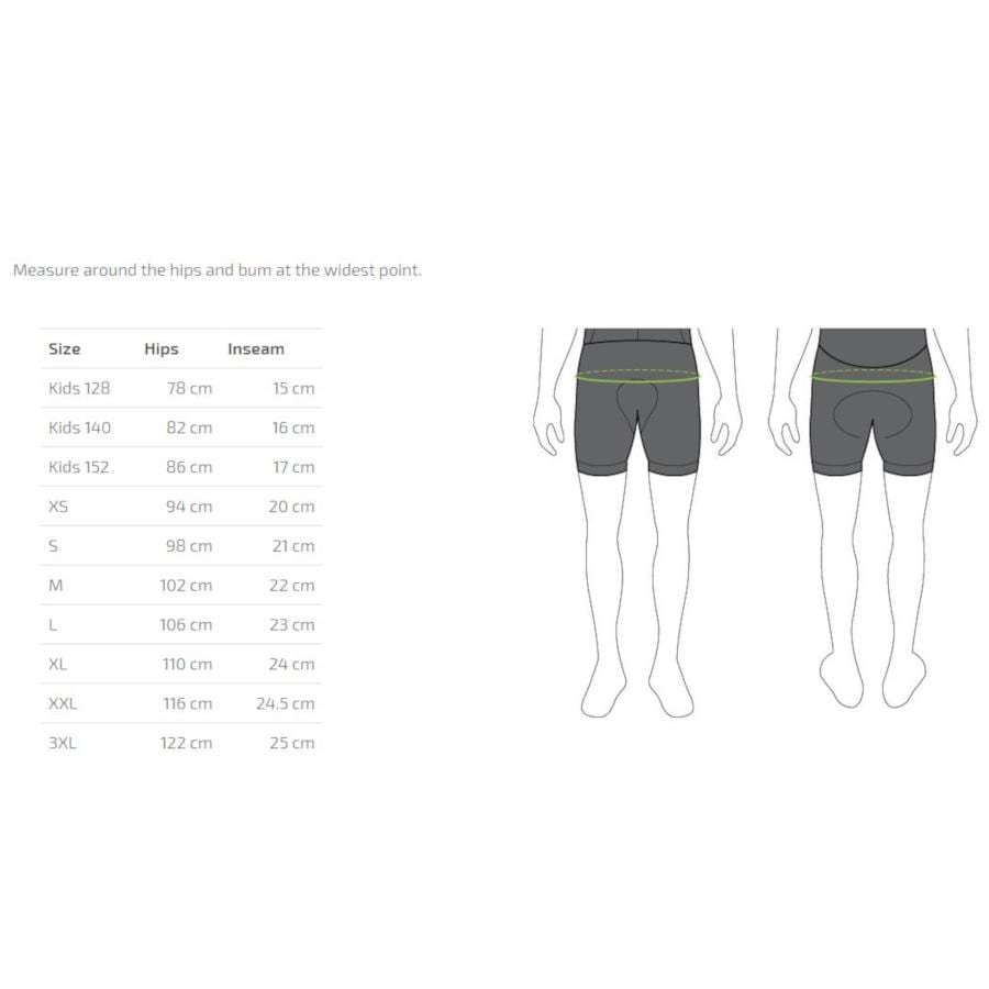 TINELI Shorts - Men&#39;s Road Tineli 6 Panel Bibshort