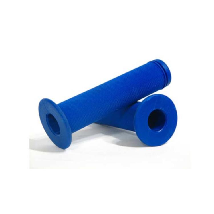 Velo Grips - Tape - Barends Blue Velo BMX File Pattern 7/8&quot; Grips 100344